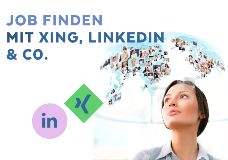 Titelbild des Onlinekurses Job finden mit Xing, Linkedin & Co